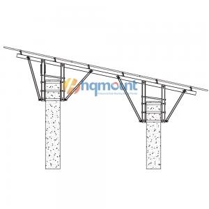 system montażu solarnego w stawie rybnym