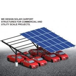 solarna wiata garażowa
