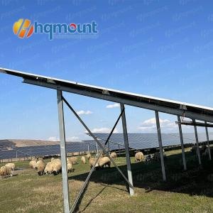 zam steel ground mounting system