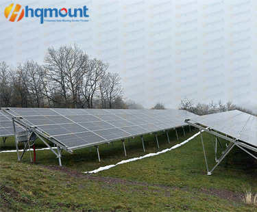 Projekt wspornika do montażu naziemnego instalacji solarnej HQ-GT1 o mocy 300 kW
        