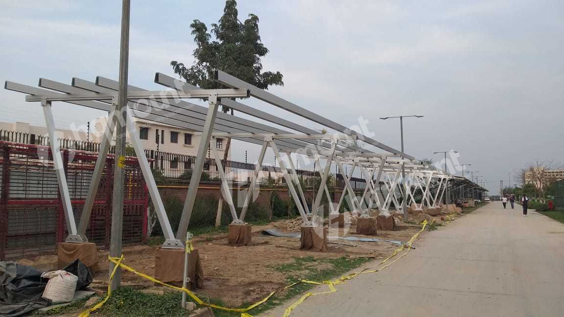 hq mount solar roof i system montażu naziemnego do Kenii