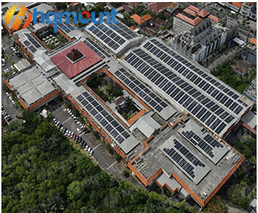 Solar Metal Deck Rooftop Project - 1.5MW the largest in Bali Island