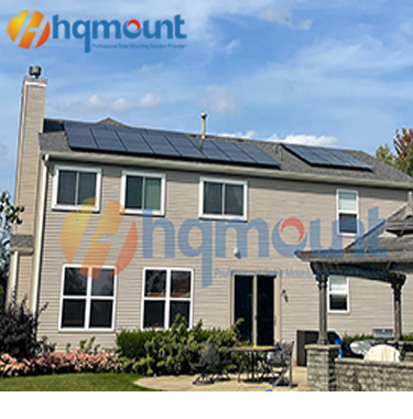Rozwiązanie instalacyjne zestawu do obróbki słonecznej na dachu asfaltowym