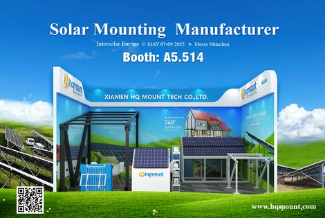 Do zobaczenia na targach Intersolar Europe 2025 | Stoisko HQ Mount: Hala A5.514